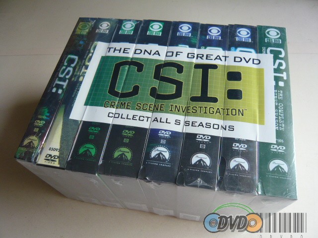 CSI seasons 1-8 D9 DVD Boxset English Version