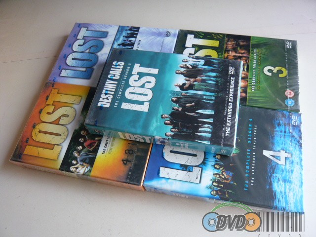 Lost Season 1-5 DVD Boxset English Version