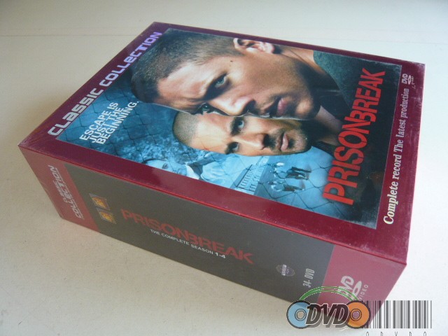 Prison Break Season 1-4 DVD Boxset English Version