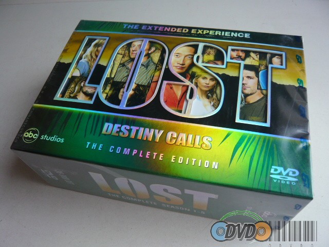 Lost Season 1-5 DVD Boxset English Version