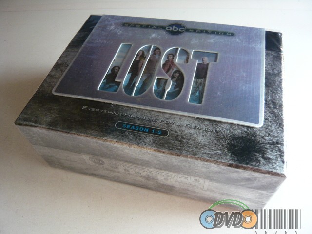 Lost Season 1-5 DVD Boxset English Version