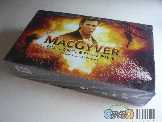 MacGyver Season 1-7 (38+1)CD DVD Boxset English Version