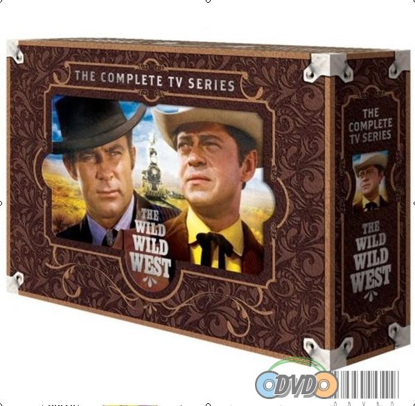 The Wild Wild West: The Complete Series Season 1-4 DVD Boxset English Version