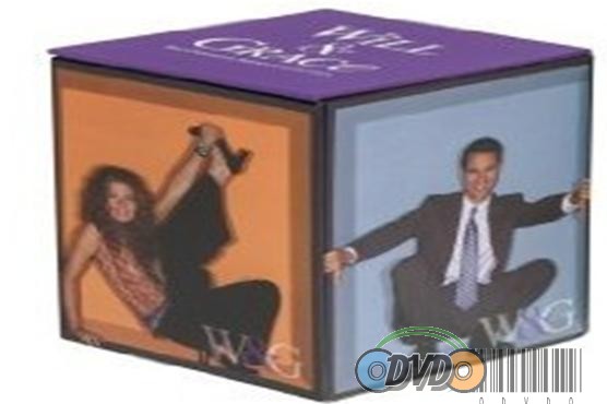 Will & Grace: The Complete Series Season 1-8 DVD Boxset English Version