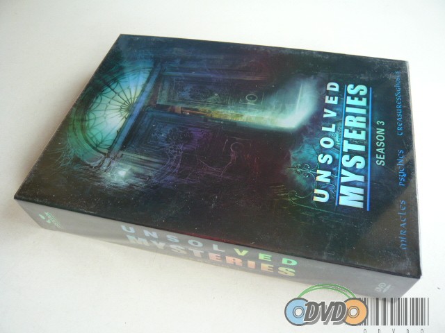 Unsolved Mysteries Season 3 D9 DVD Boxset English Version