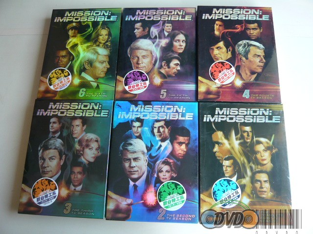MISSION: IMPOSSIBLE Season 1-6 40D9 DVD Boxset English Version