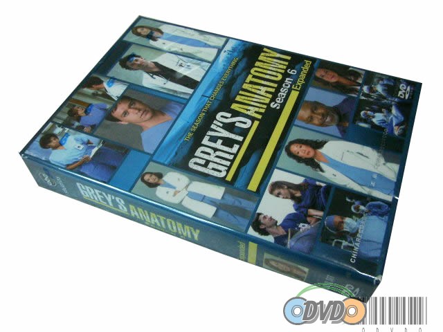 Grey\'s Anatomy Season 6 DVD Boxset English Version