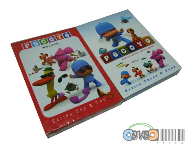 Pocoyo Complete 1-4 DVD Box Set