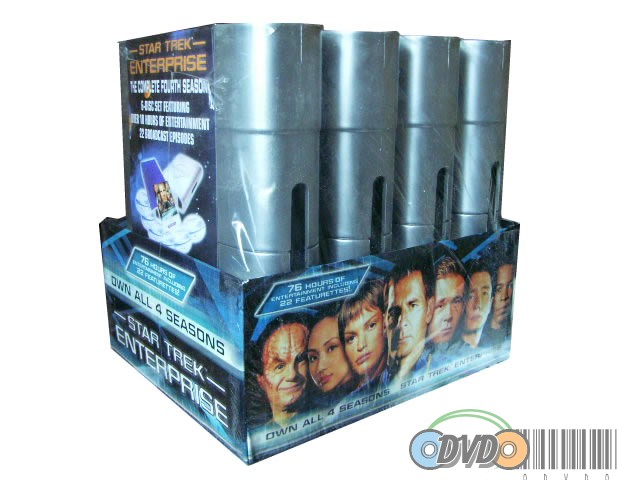 STAR TREK ENTERPRISE OWN ALL 1-4 SEASONS DVD Boxset