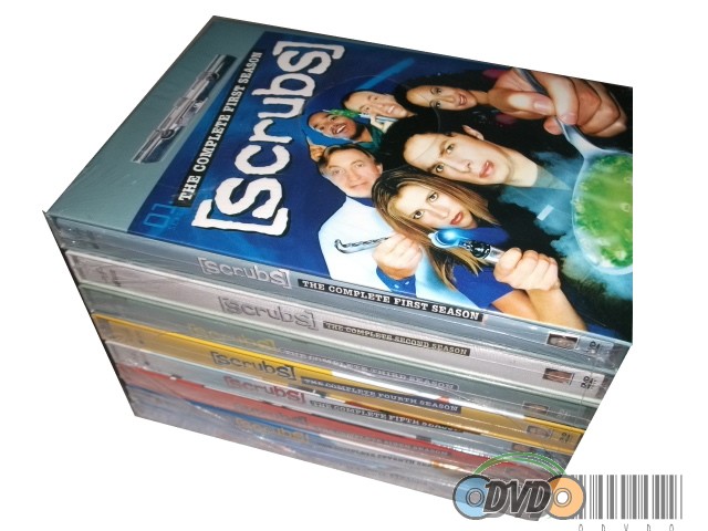 Scrubs The Complete Seasons 1-8 DVD Boxset