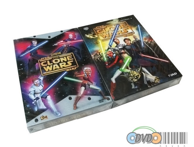 Star Wars: The Clone Wars Collection Season 1-2 DVD Box Set