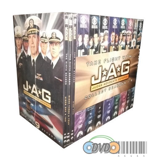 JAG-Judge Advocate General Season 1-9 DVD Box Set