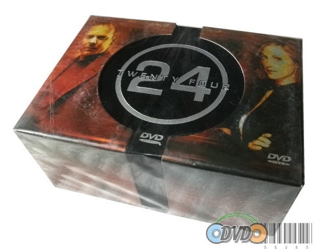 TWENTY FOUR Seasons 1-8 DVD Collection Box Set