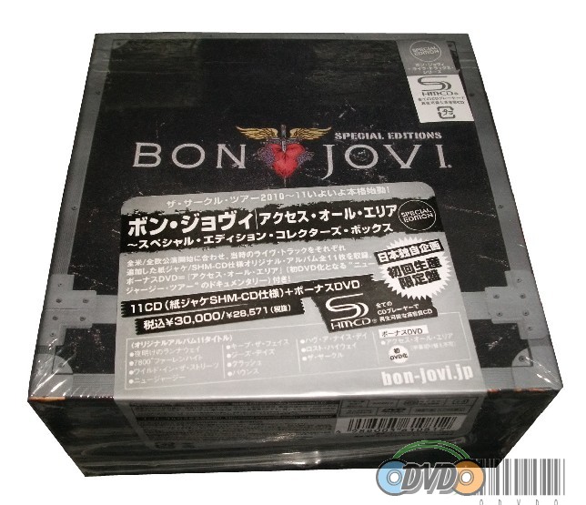 BON-JOVI /SPECIAL EDITIONS 11CD+1DVD Box Set