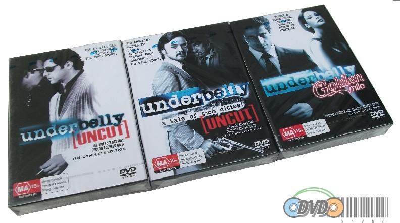 Underbelly Complete Season 1-3 DVD Box Set