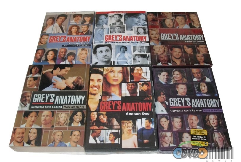 Grey\'s Anatomy Season 1-6 DVD Box Set