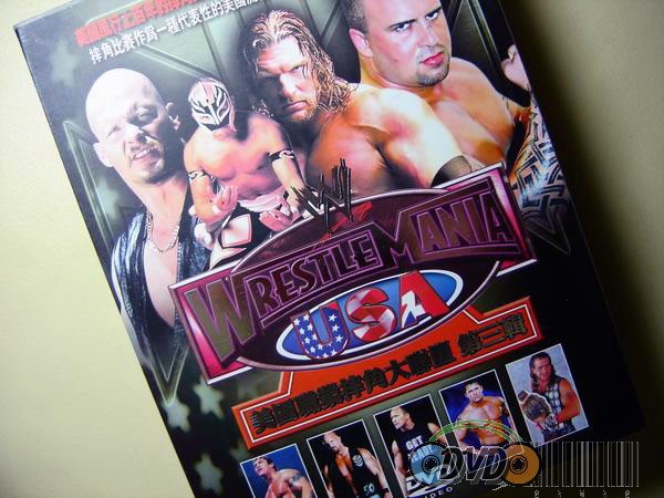 USA WRESTLE MANIA SEASON THREE DVDS BOXSET