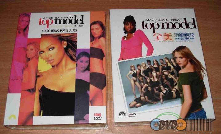 America\'s next top model season1&2&3 dvd boxset