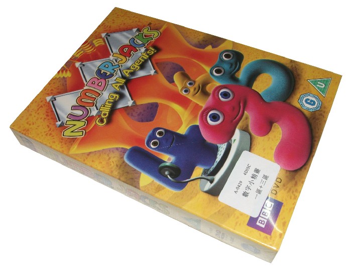 Numberjacks Calling All Agents DVD Box Set