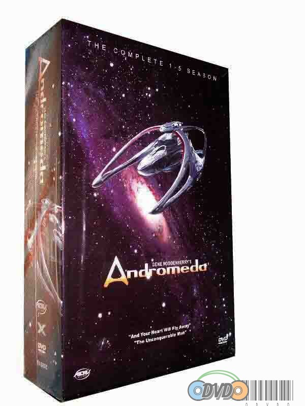 ANDROMEDA COMPLETE SEASONS 1 2 3 4 5 BOXSET ENGLISH VERSION