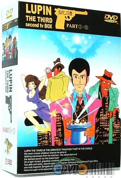 Lupin The Third TV Part(1-155 EPIS) I+II+4 Movie