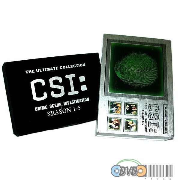 English Version CSI Complete Season 1-5 DVD Boxset