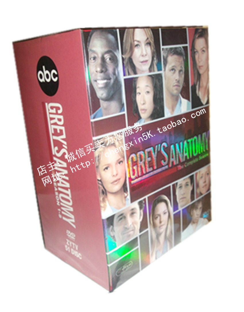 Grey\'s Anatomy Seasons 1-8 DVD Box Set