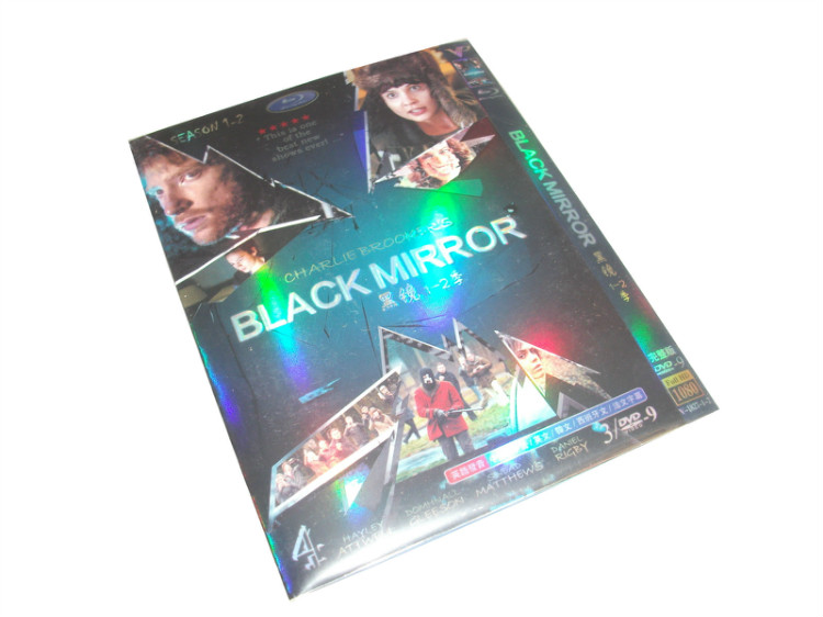 Black Mirror Seasons 1-2 DVD Box Set