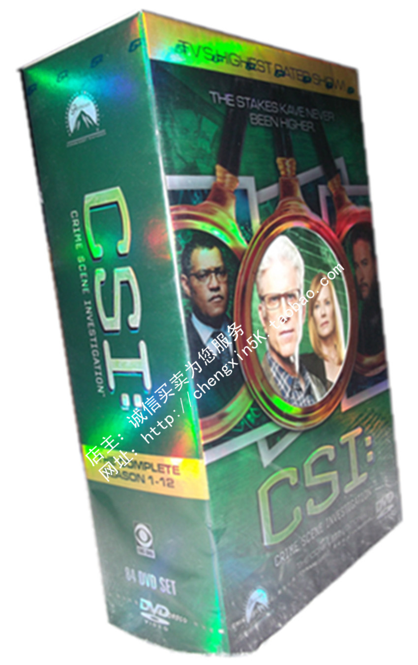 CSI Lasvegas Seasons 1-12 DVD Box Set