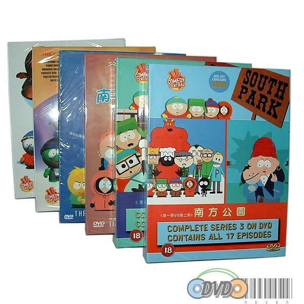 South Park Complete Season 1-10 Individual Boxset