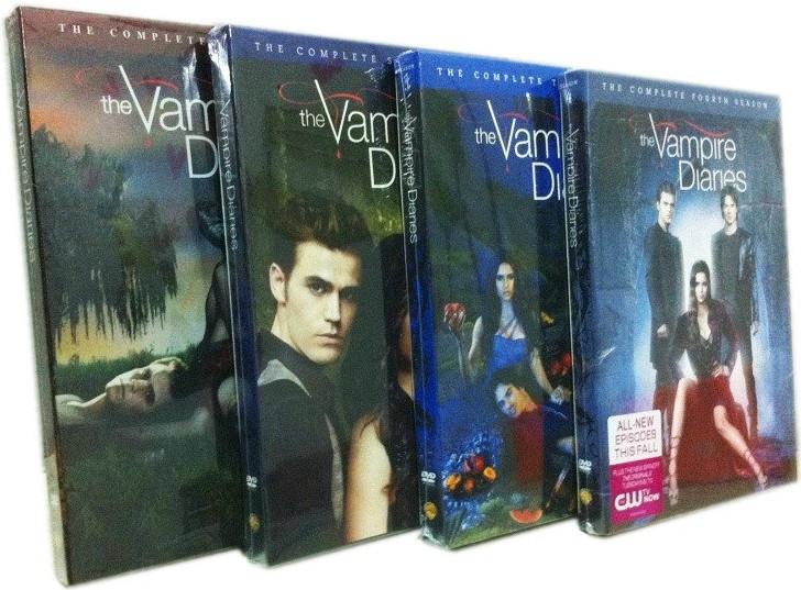 The Vampire Diaries Seasons 1-4 DVD Boxset