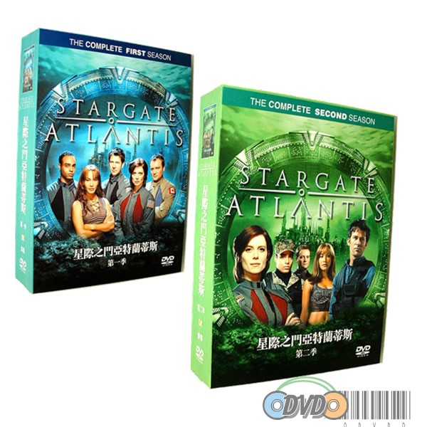 STARGATE ATLANTIS Complete Season 1&2 dvd set