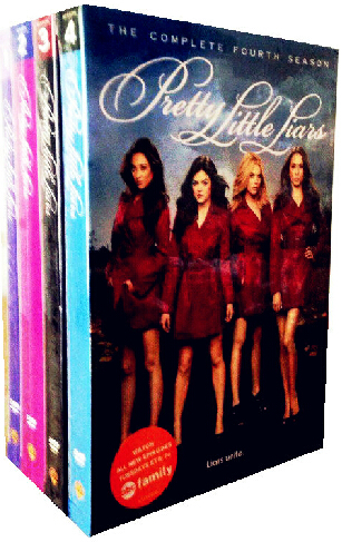 Pretty Little Liars Complete Seasons 1-4 DVD Boxset