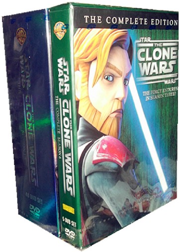 Star Wars The Clone Wars Seasons 1-6 DVD Box Set