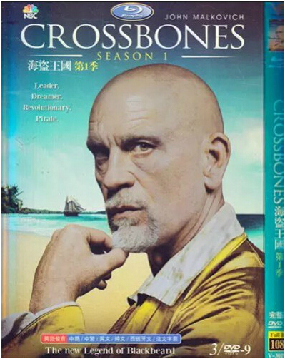 Crossbones Season 1 DVD Box Set