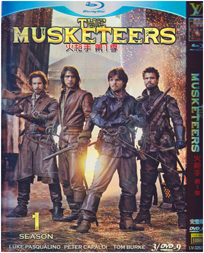 The Musketeers Complete Season 1 DVD Box Set