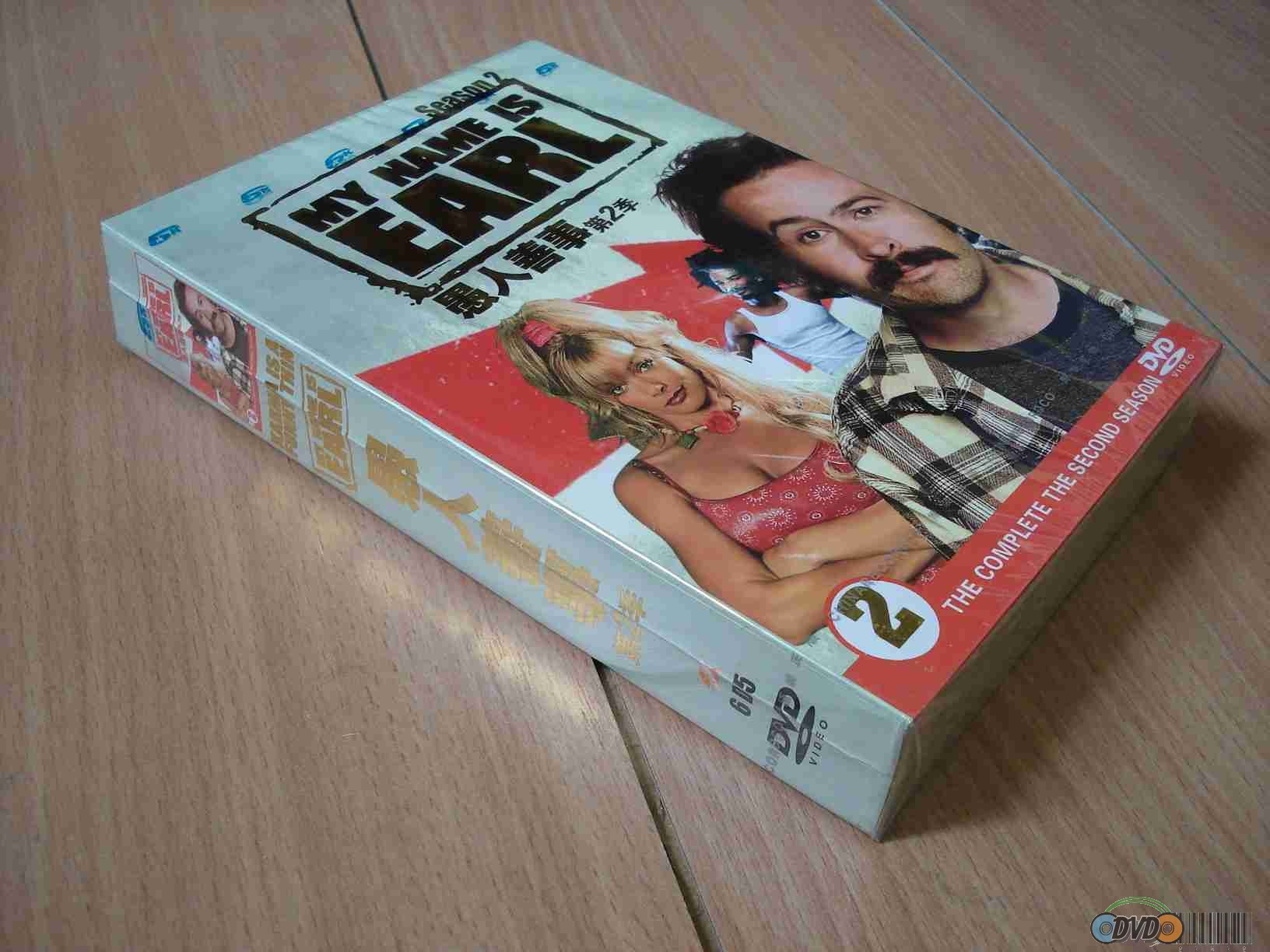 My Name Is Earl COMPLETE SEASONS 2 DVD BOX SET