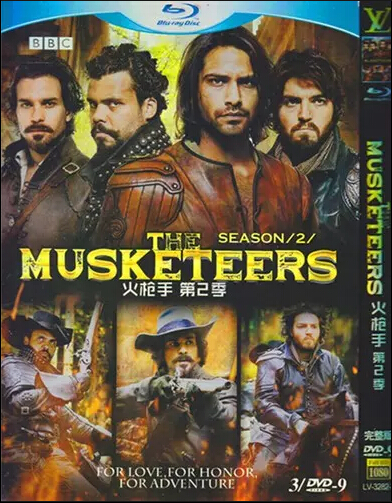 The Musketeers Season 2 DVD Box Set