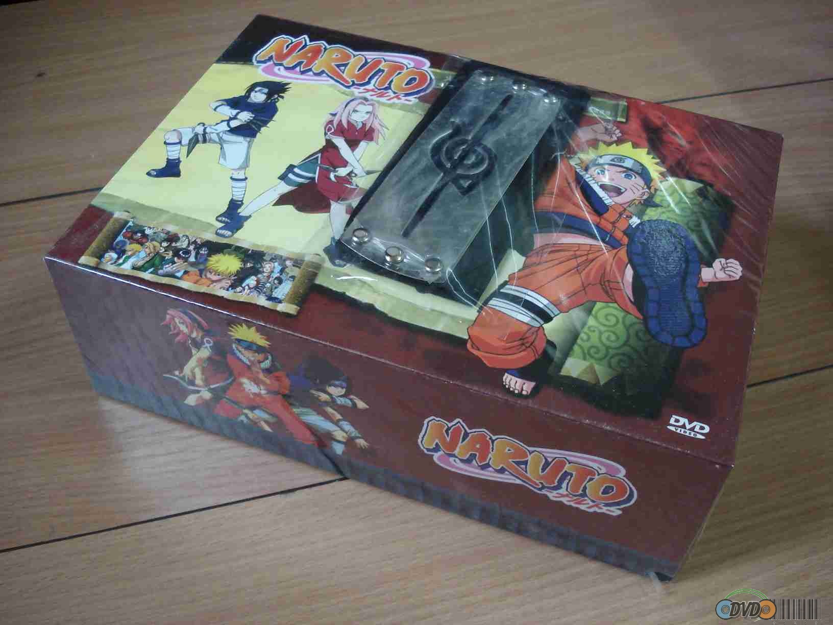 Naruto COMPLETE 179 episodes + MOVIES 38 DVDs BOX SET