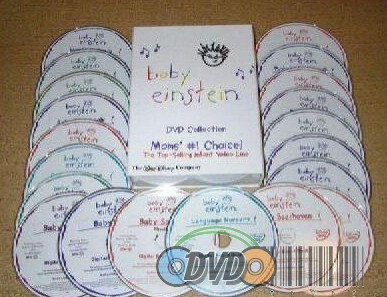 Baby Einstein 26 DVDs Boxset ENGLISH VERSION
