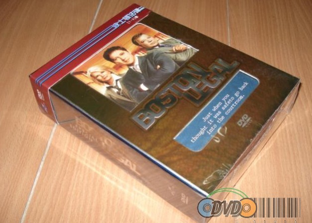 Boston Legal the complete seasons 1-3 dvds boxset ENGLISH VERSION