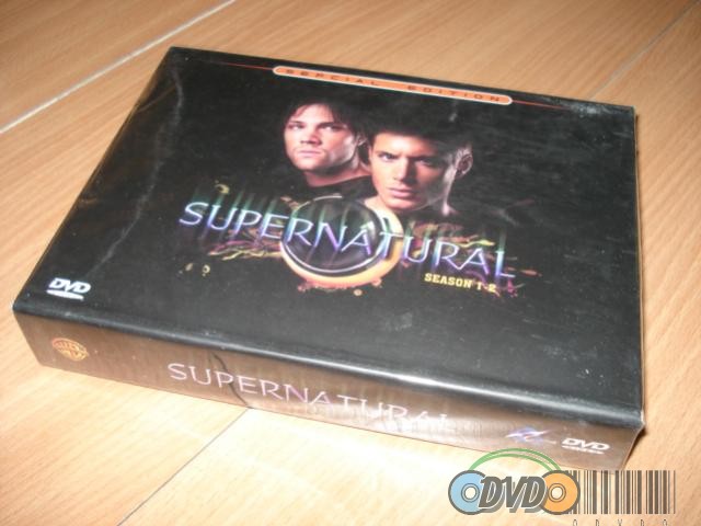 Supernatural complete seasons 1-2 DVDS box set ENGLISH VERSION