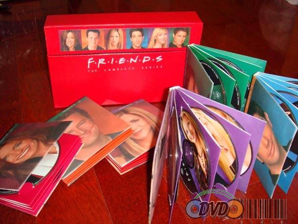 FRIENDS Complete Series Seasons 1-10 DVDS Gift Box Set ENGLISH VERSION