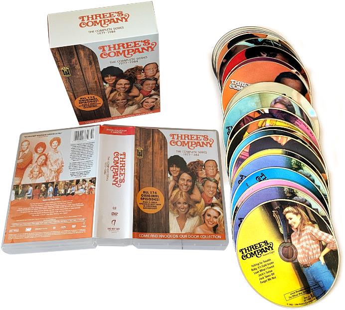 Three\'s Company: The Complete Seasons 1-8 DVD Box Set all 174 Episodes