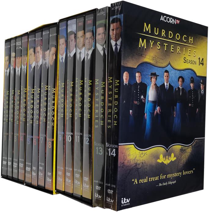 Murdoch Mysteries: The Complete Seasons 1-15 DVD Box Set