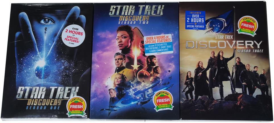 Star Trek: Discovery: The Complete Seasons 1-3 DVD Box Set