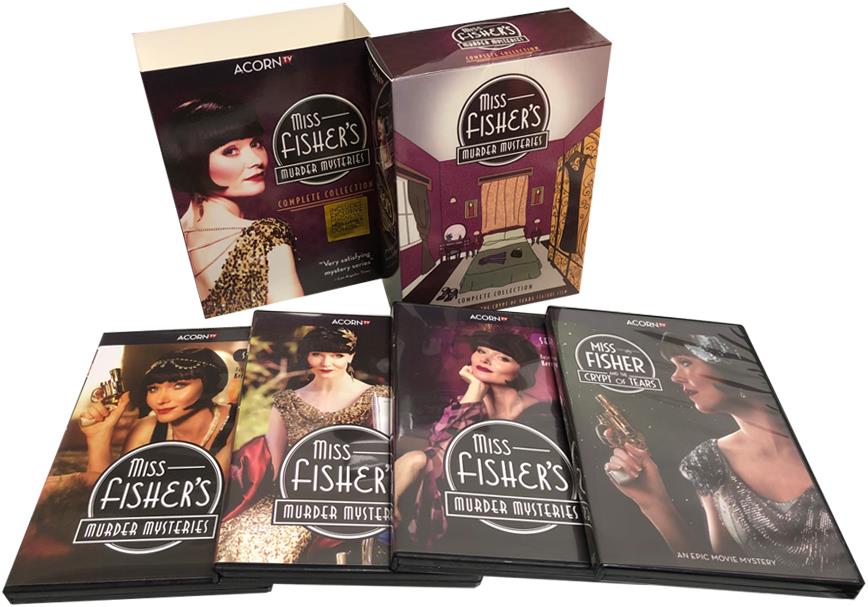 Miss Fisher\'s Murder Mysteries: The Complete Seasons 1-3 + Movies DVD Box Set