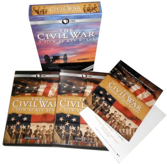 Ken Burns The Civil War 25th Anniversary Edition The Complete 6 DVD Box Set