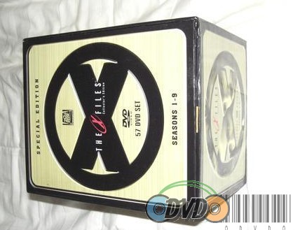 X Files Complete Seasons 1-9 dvds boxset ENGLISH VERSION