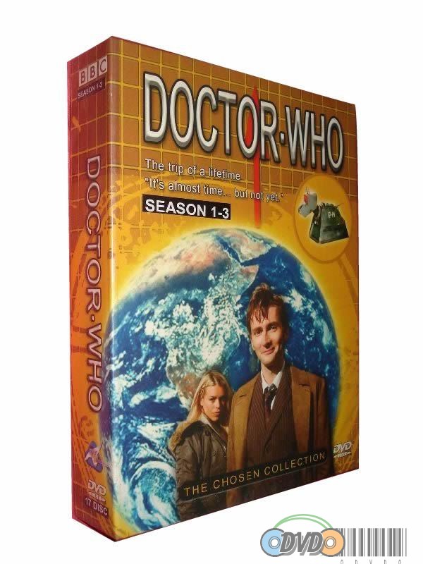 Doctor Who COMPLETE Season 1-2-3 DVD BOX SET